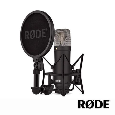 【南紡購物中心】 RODE NT1 Signature Series 電容式麥克風-黑色 公司貨