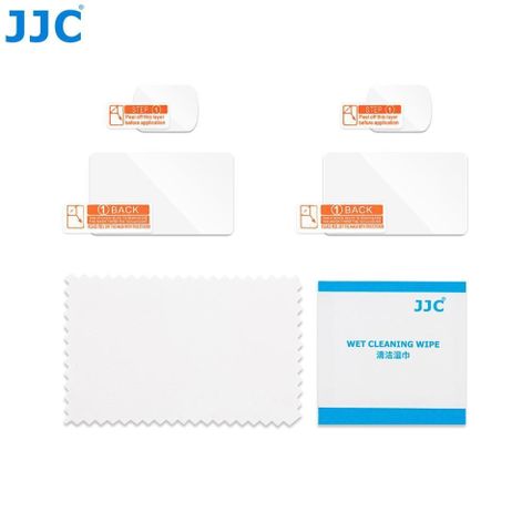 【南紡購物中心】 JJC副廠DJI大疆鋼化9H玻璃Pocket3保護貼GSP-OSP3K2高透光防刮Osmo Pocket 3螢幕貼