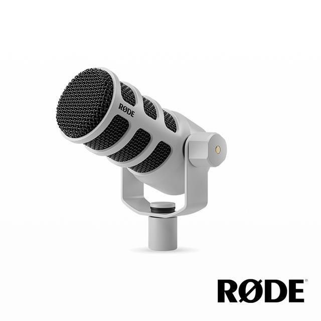 RODE 【南紡購物中心】  PODMIC 廣播級動態麥克風-白色 公司貨