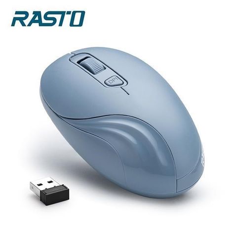 RASTO 【南紡購物中心】  RM20 三段切換超靜音無線滑鼠