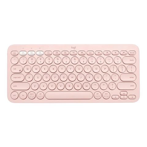 Logitech 羅技 K380 跨平台藍芽鍵盤《玫瑰粉》