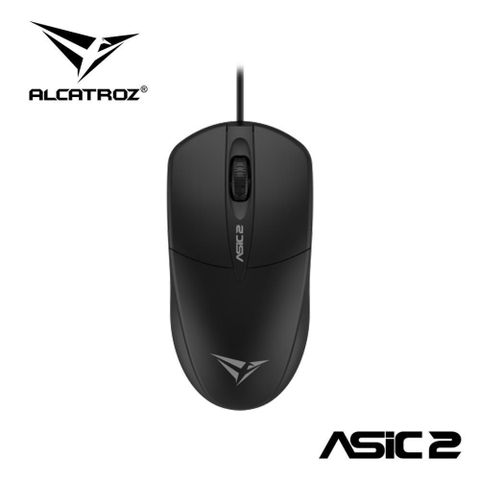 ALCATROZ /ASIC 2/ USB精密光學有線滑鼠_Black