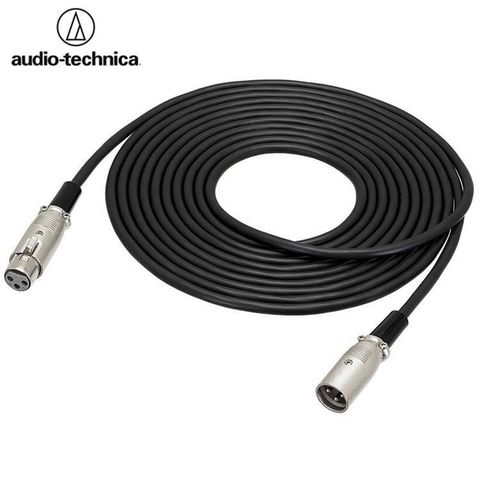 audio-technica 鐵三角 【南紡購物中心】 日本麥克風線5公尺麥克風延長線ATL458A/5.0