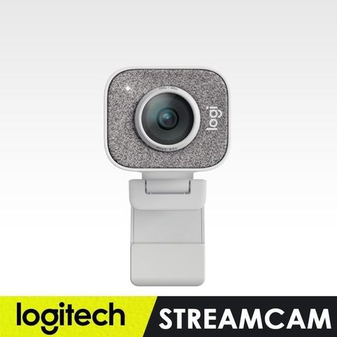 Logitech 羅技 【南紡購物中心】  StreamCam 直播攝影機 (白)