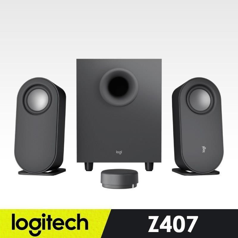 Logitech 羅技 【南紡購物中心】 Z407 2.1 藍牙音箱-含超低音喇叭