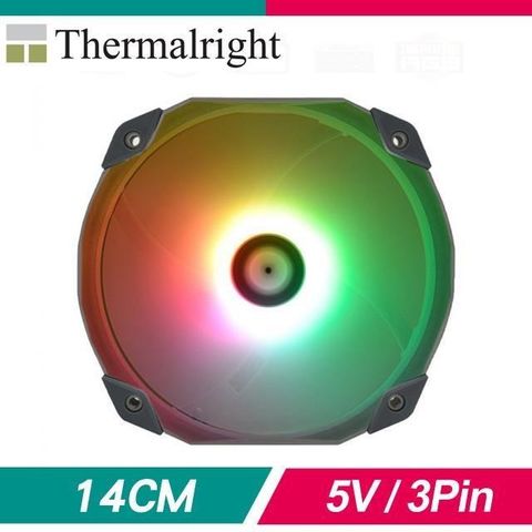 Thermalright 【南紡購物中心】  TL-D14S ARGB 14CM機殼風扇