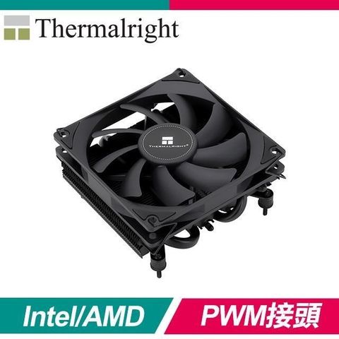 【南紡購物中心】 Thermalright 利民 AXP90-X36 BLACK 黑化版 下吹式CPU散熱器(高36MM) 含LGA1700扣具