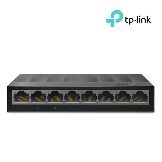 TP-Link 【南紡購物中心】 LS108G 8埠10/100/1000Mbps 桌上/壁掛兩用 流量管理 乙太網路交換器switch hub