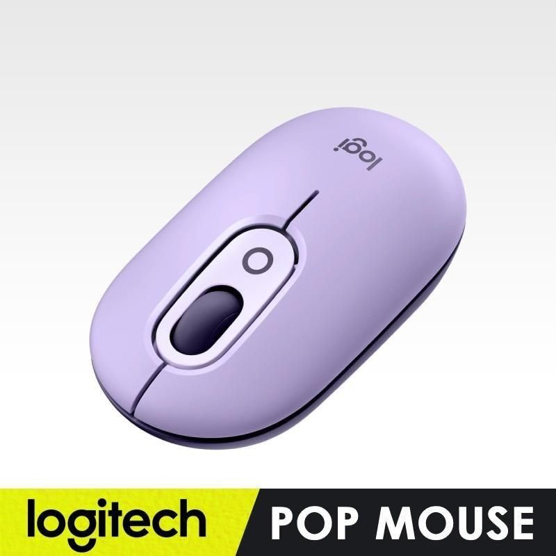 Logitech 羅技 【南紡購物中心】 POP MOUSE 無線滑鼠 - 星暮紫&nbsp;