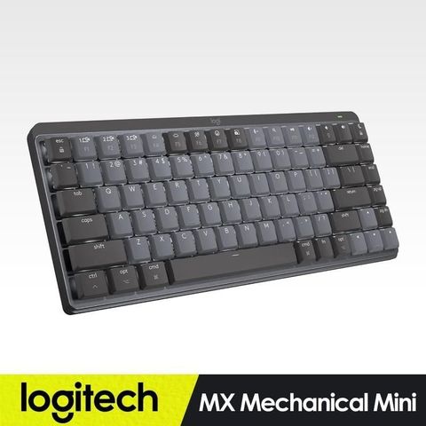 Logitech 羅技 【南紡購物中心】 MX Mechanical 鍵盤 Mini - 茶軸