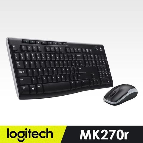 【南紡購物中心】 【羅技】MK270r 無線滑鼠鍵盤組