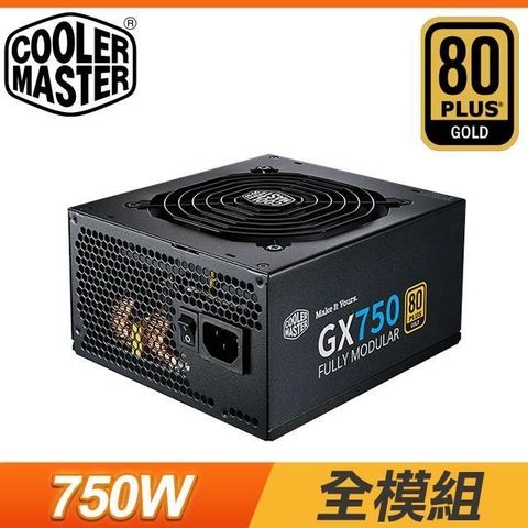 【南紡購物中心】 Cooler Master 酷碼 New GX 750W 金牌 全模組 電源供應器(5年保)
