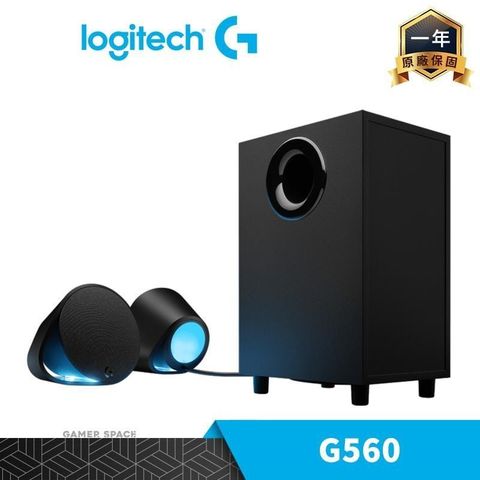 【南紡購物中心】 Logitech 羅技 G560 LIGHTSYNC 電競 藍牙音箱系統 2.1聲道喇叭