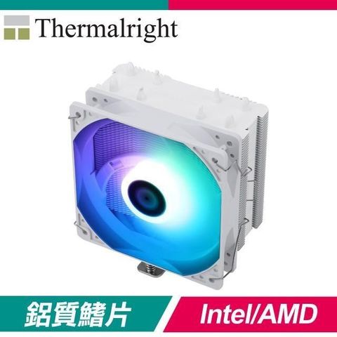 【南紡購物中心】 Thermalright 利民 Assassin X 120 Refined SE White ARGB 4導管單風扇 塔扇散熱器《白》