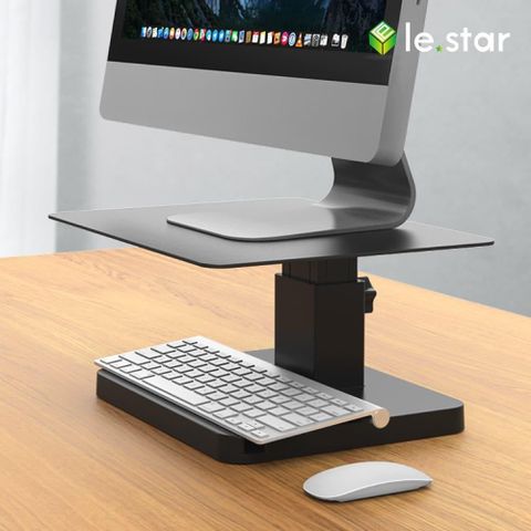 【南紡購物中心】lestar 多功能可伸降式 USB3.0 電腦螢幕 顯示器 收納增高架 KM70