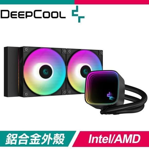 【南紡購物中心】 DEEPCOOL 九州風神 LS520 SE 240 一體式水冷 CPU散熱器《黑》