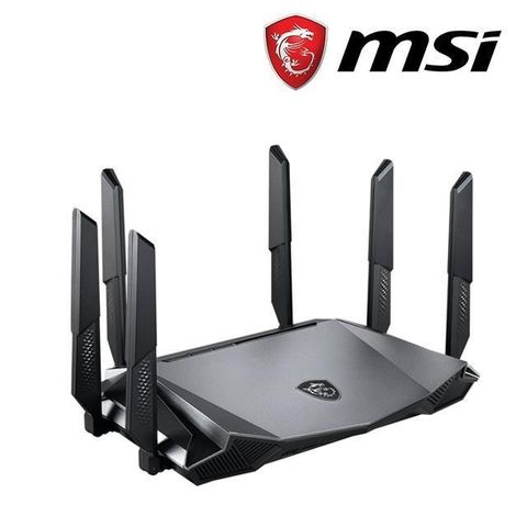 MSI 微星 RadiX AX6600 WiFi 6 三頻電競路由器