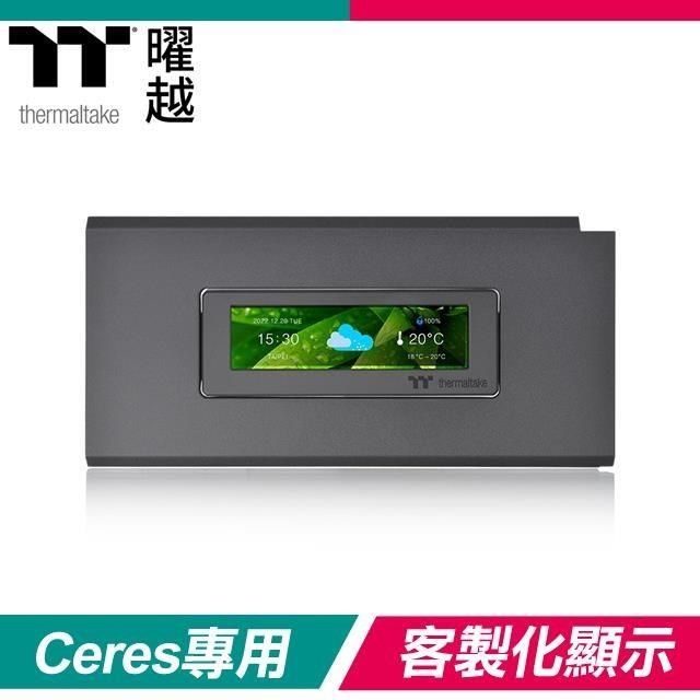 Thermaltake 曜越 【南紡購物中心】   Ceres 500 TG ARGB LCD 3.9吋液晶螢幕配件組《黑》