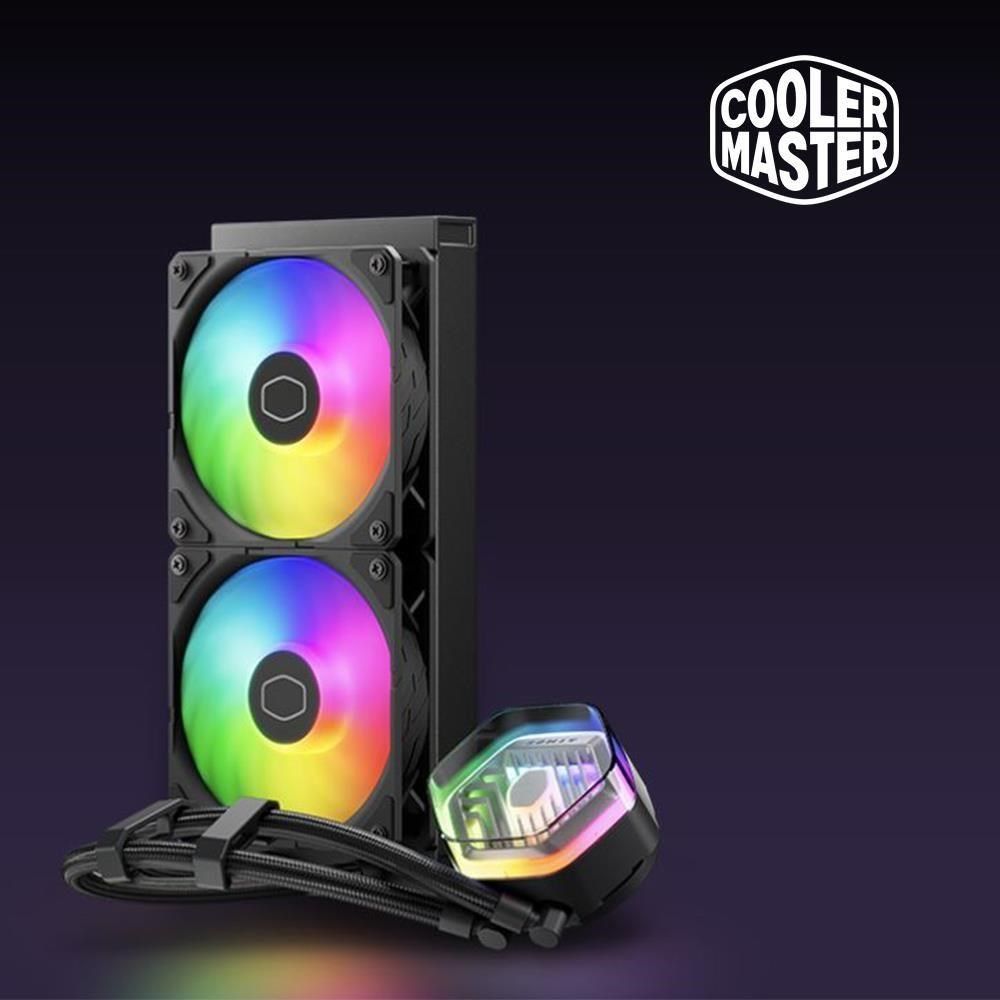 Cooler Master 酷碼 【南紡購物中心】 MasterLiquid 240 Atmos ARGB 水冷散熱器