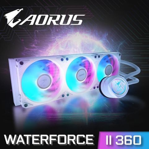 GIGABYTE 技嘉 AORUS WATERFORCE II 360 ICE 水冷散熱器