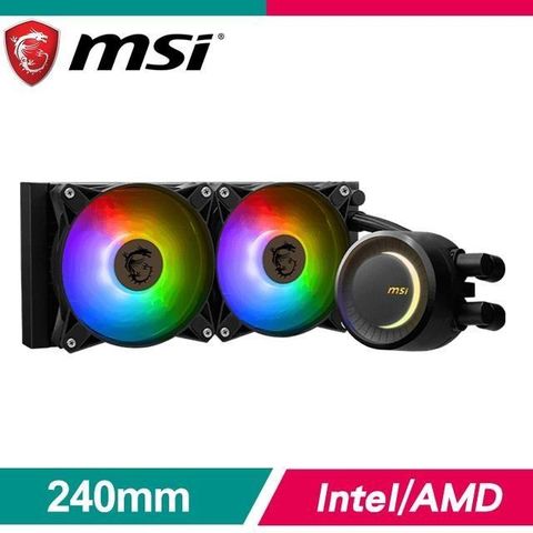 MSI 微星 【南紡購物中心】   MAG CORELIQUID E240 ARGB水冷散熱器