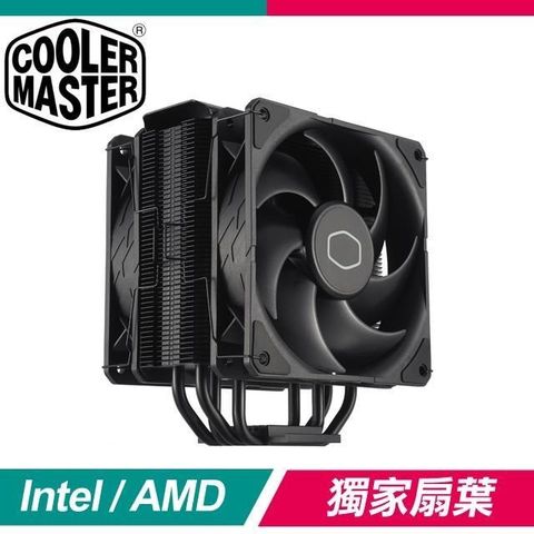 【南紡購物中心】 Cooler Master 酷碼 Hyper 212 Black X Duo 雙風扇 CPU散熱器