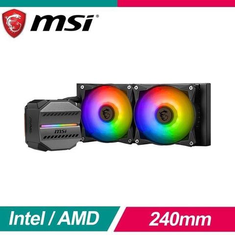 MSI 微星 【南紡購物中心】   MAG CORELIQUID M240 ARGB水冷散熱器