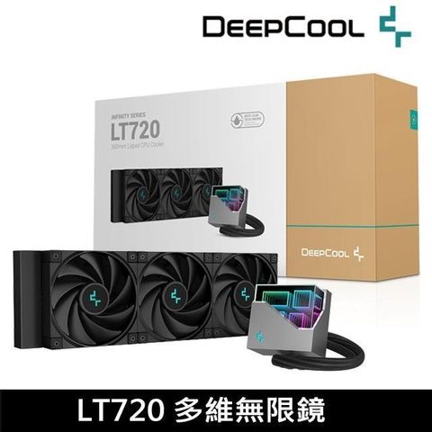 【南紡購物中心】 DEEPCOOL 九州風神 LT720 360 水冷排 CPU 散熱器