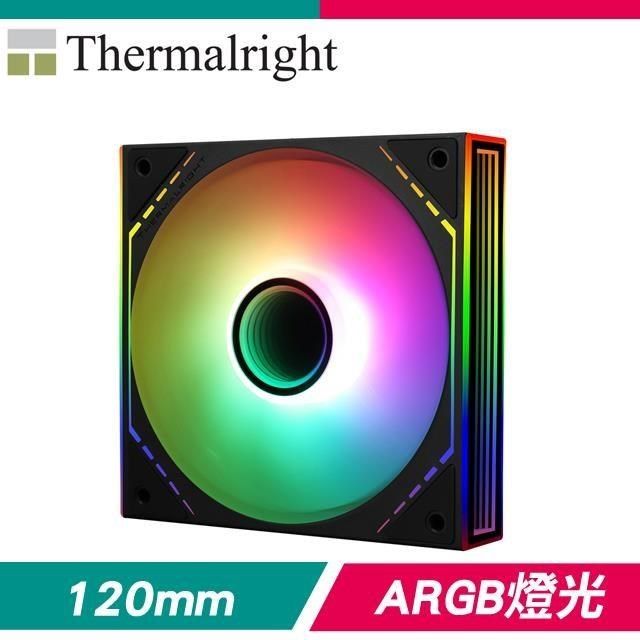 Thermalright 【南紡購物中心】  利民 TL-M12-S ARGB 無限鏡 12CM PWM S-FDB軸承 風扇