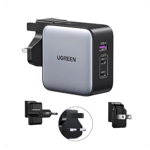 Ugreen Ugreen_ 65W GaN氮化鎵多國轉接電源供應器