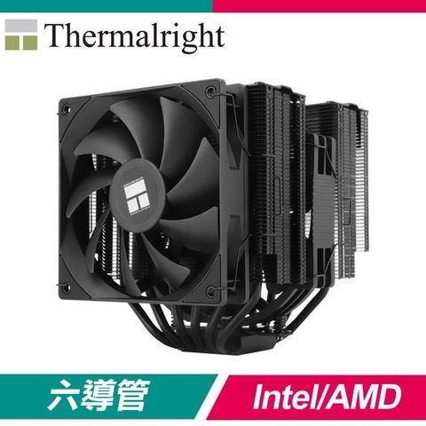 Thermalright Peerless Assassin 140 奈米黑 6導管 雙塔雙風扇 散熱器