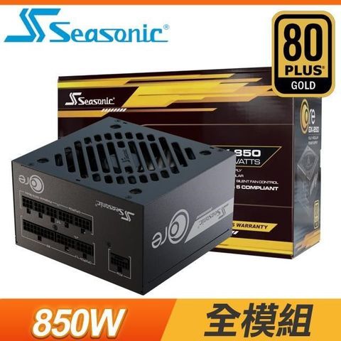 海韻 CORE GX-850 金牌全模組 ATX 3.1 電源供應器