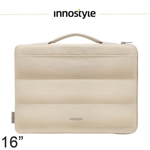 innostyle 緩衝收納 16吋 手提包/筆電包/平板包/電腦包/公事包 Stratus系列 卡其