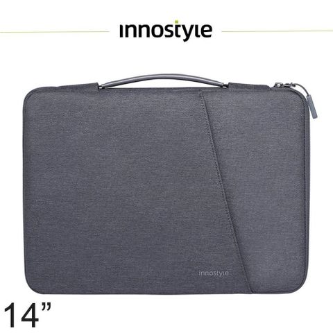innostyle 14吋 專利防摔 電腦包/筆電包/平板包/手提包 OmniProtect Plus系列 灰色