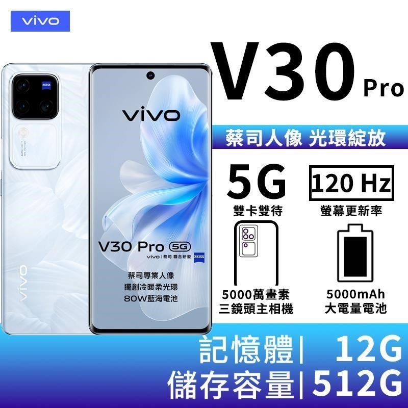 VIVO 【南紡購物中心】  V30 Pro 12G/512G 6.78吋5G智慧手機-花似錦