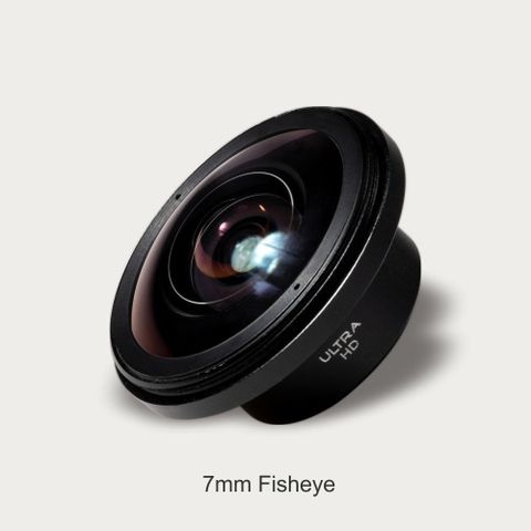 【南紡購物中心】 【SUNPOWER】ULTRA HD 7mm 魚眼微距 | 手機專業鏡頭-0.4×魚眼