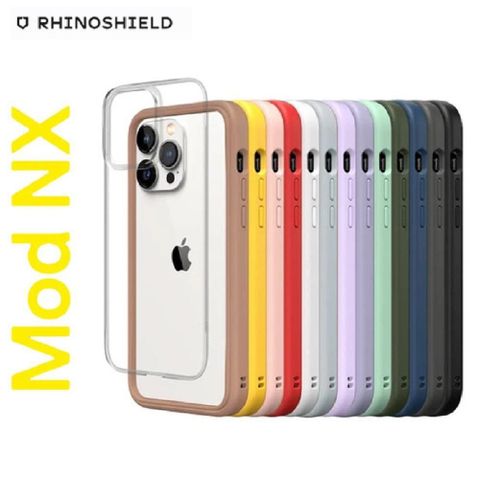 RHINOSHIELD 犀牛盾 【南紡購物中心】 全新上市 Apple iPhone 15 Pro Max (6.7吋) Mod NX 防摔背蓋兩用殼