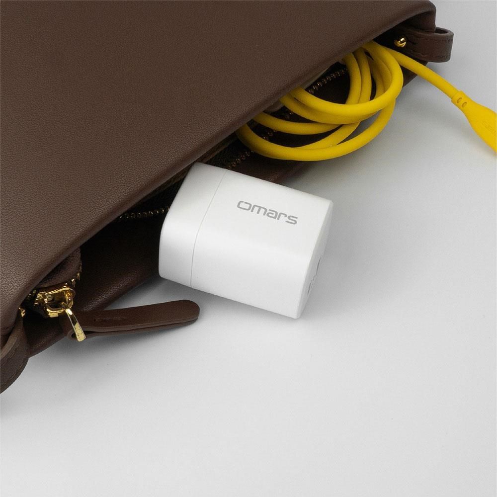 OMARS 【南紡購物中心】 GaN 35W快速充電器 「GaN」勁滿載夠給力