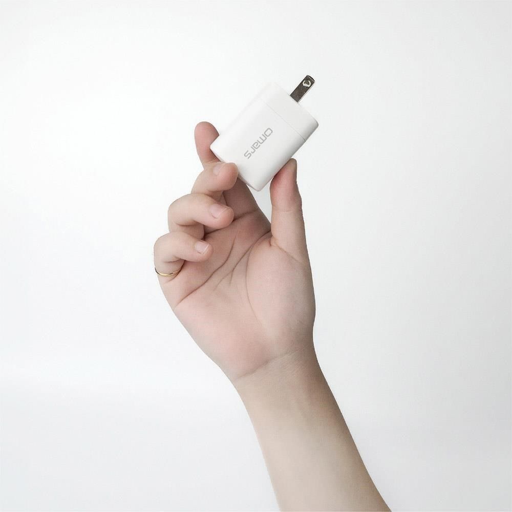 OMARS 【南紡購物中心】 GaN 35W快速充電器 「GaN」勁滿載夠給力
