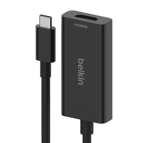 BELKIN 【南紡購物中心】  貝爾金 USB-C to HDMI 2.1 轉接器 HDMI 轉接器 轉接線 AVC013btBK