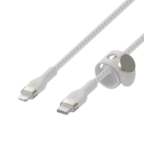 BELKIN 【南紡購物中心】  BOOSTCHARGE Flex USB-C to Lightning 傳輸線 1M CAA011bt1M