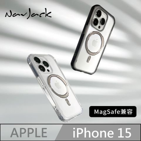 【南紡購物中心】 NavJackiPhone 15 (6.1吋)MAGUS系列 超磁吸軍規防摔殼