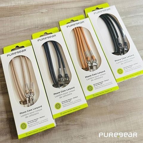 PureGear 普格爾 【南紡購物中心】   手機背帶掛繩-皮革款