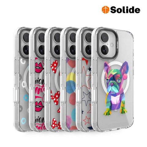 solide 索力得 天使衣裳 防摔磁吸手機殼 iPhone 16 系列