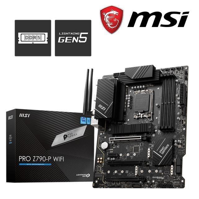 MSI 微星 【南紡購物中心】  PRO Z790-P WIFI 主機板