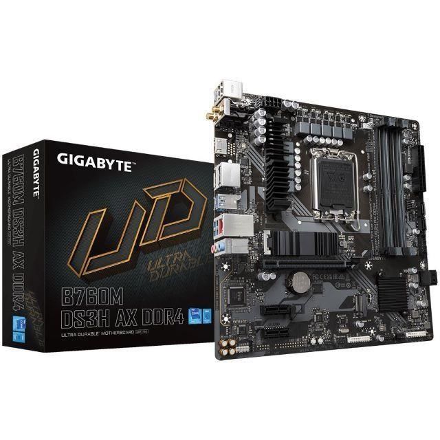 GIGABYTE 技嘉 【南紡購物中心】  B760M DS3H AX DDR4 MATX/1700腳位/主機板