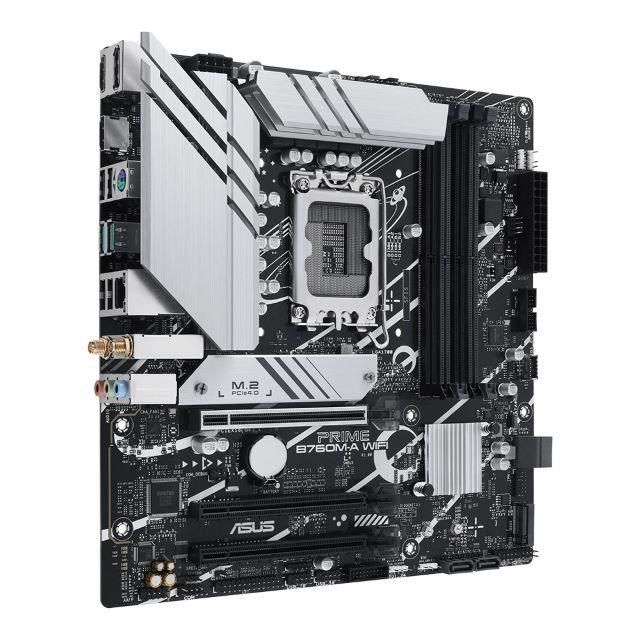 ASUS 華碩 【南紡購物中心】   PRIME B760M-A WIFI-CSM M-ATX/DDR5/1700腳位/主機板