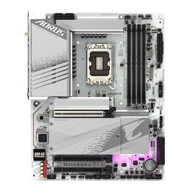 GIGABYTE 技嘉 GIGABYTE_技嘉<br />Z790 AORUS ELITE AX ICE【ATX】1700/D5/主機板