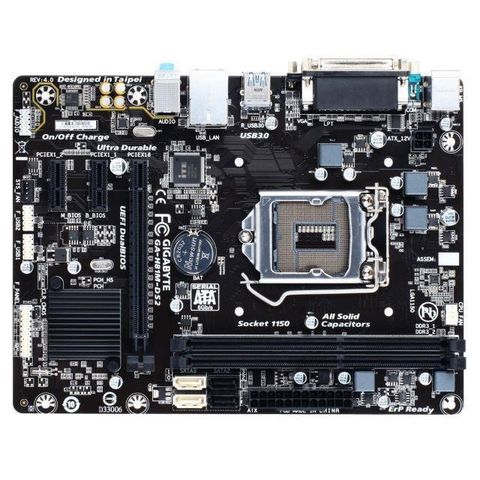 GIGABYTE 技嘉 H81M-DS2 /LPT+COM埠/三年保/無前置U3