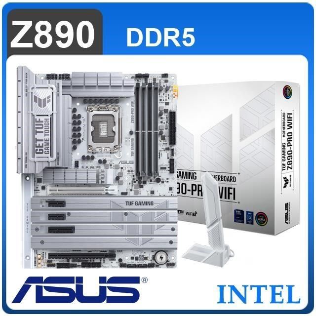 ASUS 華碩 TUF GAMING Z890-PRO WIFI D5 LGA1851主機板(ATX/3+2年保)